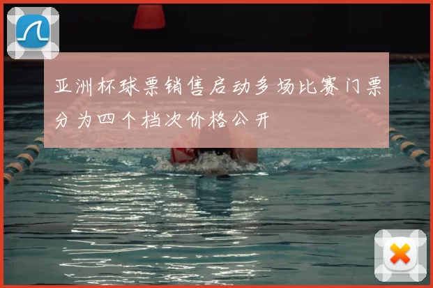 亚洲杯球票销售启动多场比赛门票分为四个档次价格公开